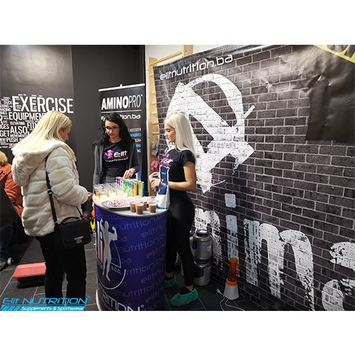 Otvorenje A fit fitness centra i promocija Elit NUTRITION proizvoda u Zenici