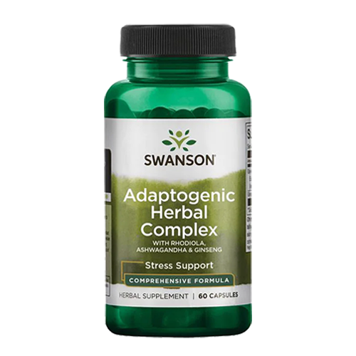 ADAPTOGENIC HERBAL COMPLEX WITH RHODIOLA ASHWGNDHA GINSENG