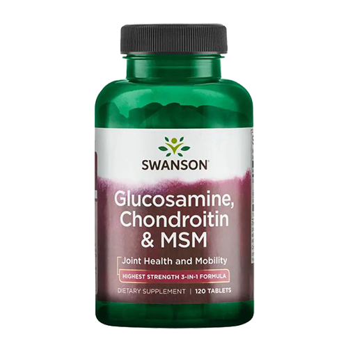 GLUCOSAMINE, CHONDROITINE + MSM