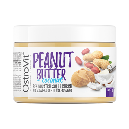 PEANUT BUTTER + COCONUT 500g