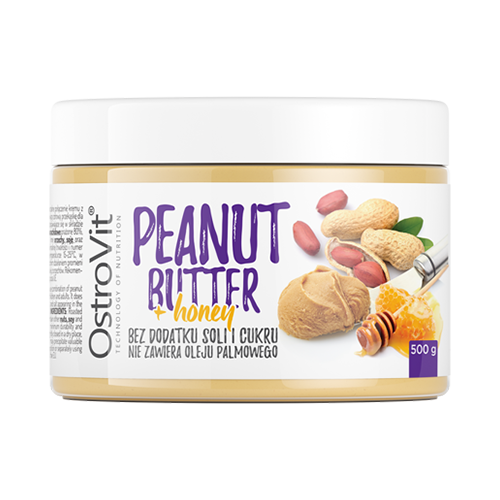 PEANUT BUTTER + HONEY 500g