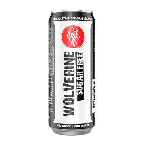 WOLVERINE ENERGY DRINK SUGAR FREE 250ml