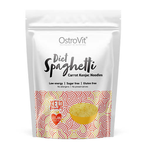 DIET SPAGHETTI CARROT KONJAC NOODLES