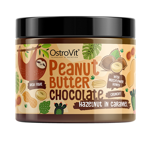 PEANUT BUTTER CHOCOLATE HAZELNUT CARAMEL 500g