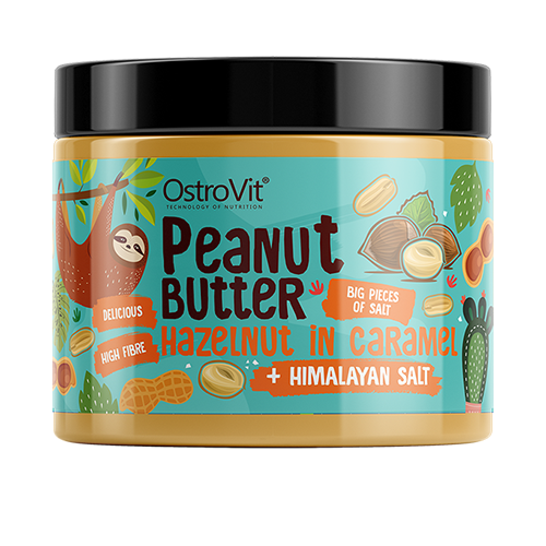 PEANUT BUTTER HAZELNUT CARAMEL+HIMALAYAN SALT 500g