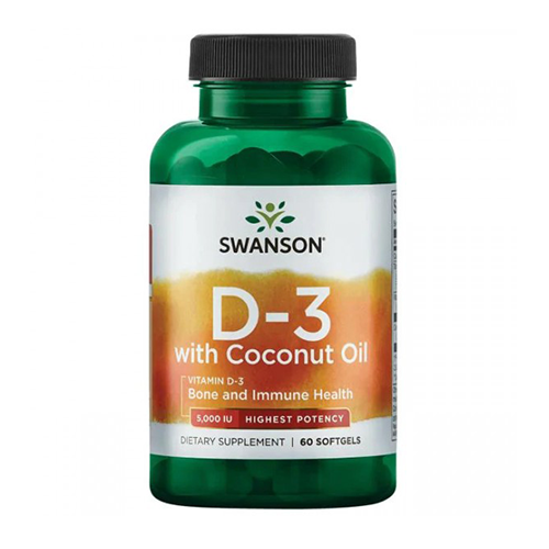 VITAMIN D-3 5000IU WITH COCONUT OIL