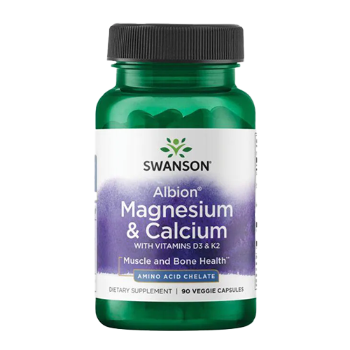 ALBION MAGNESIUM & CALCIUM WITH VITAMINS D3 & K2