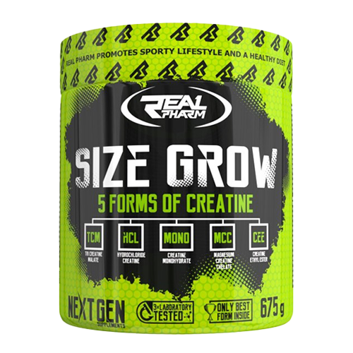 SIZE GROW 5 FORMS OF CREATINE 675g