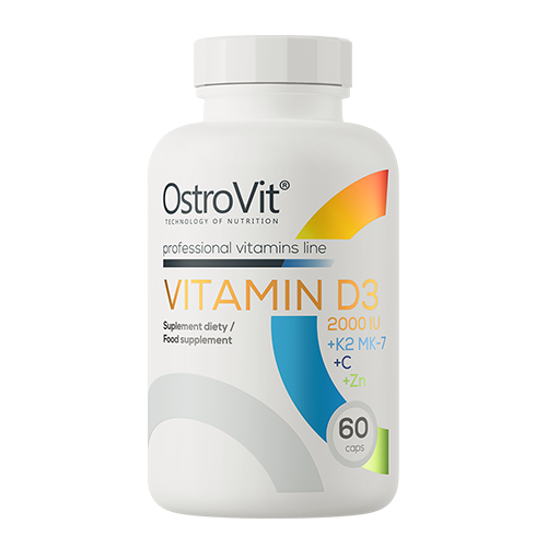 VITAMIN D3 2000 IU + K2 MK-7 + C + ZINC