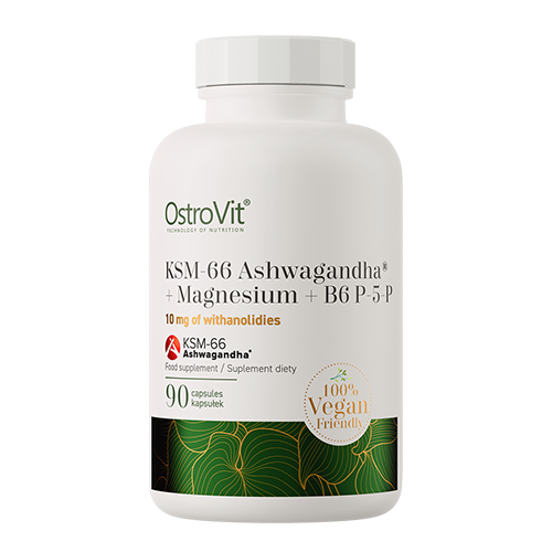 KSM 66 ASHWAGANDHA+MAGNESIUM+B6-P-5-P