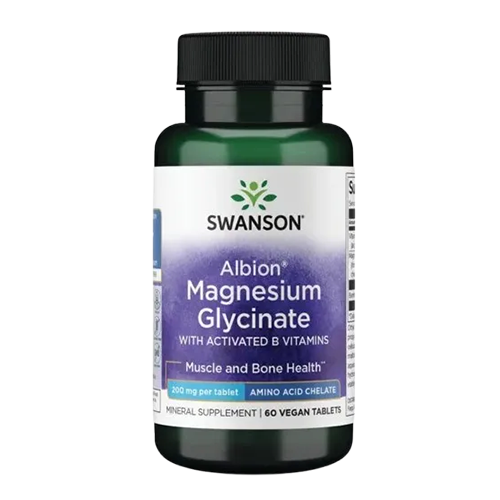 ALBION MAGNESIUM GLYCINATE WITH ACTIVATED B VITAMINS