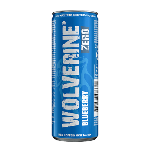 WOLVERINE ENERGY DRINK  ZERO SUGAR 250ml