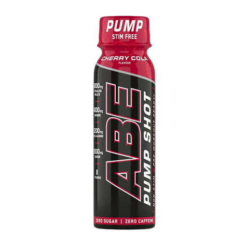 ABE PUMP PRE WORKOUT SHOTS - STIM FREE 100ml